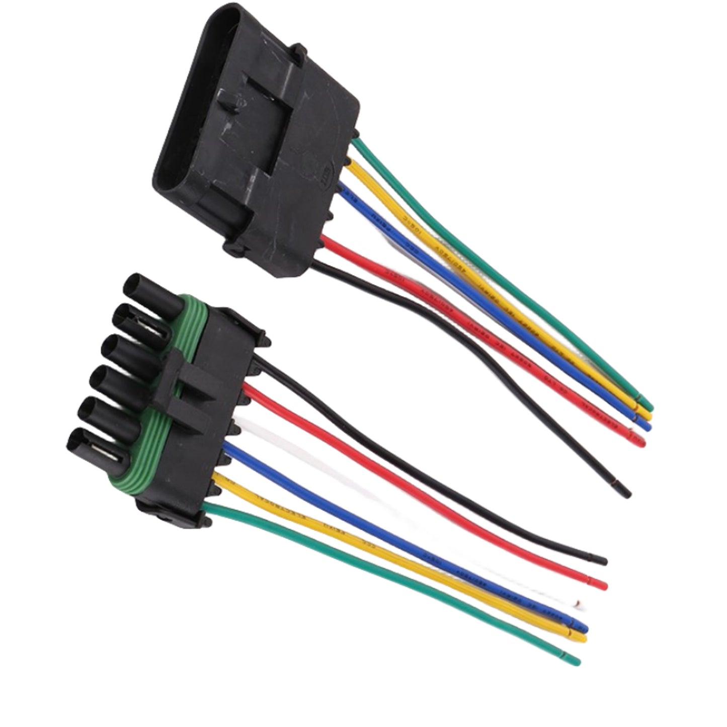 New 5 Pair Female Male Assembled Connector Adapter Accessories For 16-14AWG