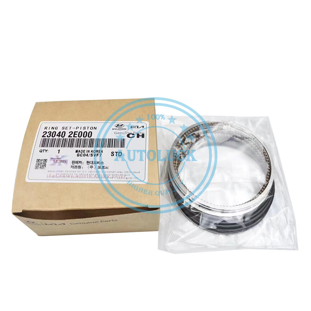 Engine-NU Piston Ring Kit 23040-2E000 for Hyundai for Elantra for Kia Soul 1.8L 2.0L