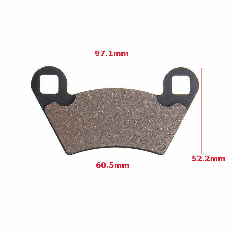 4x Front +Rear Brake Pads for Polaris Ranger 2202413 2202097 1910672 1910514