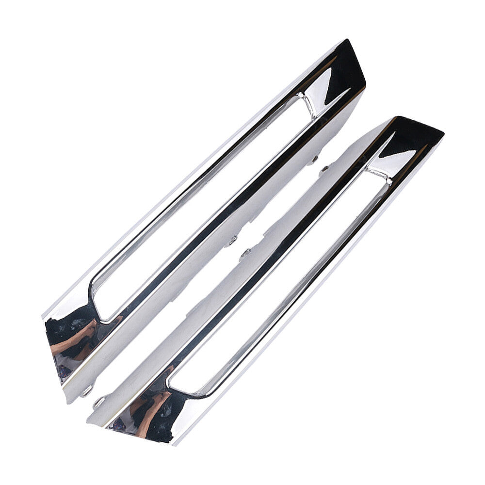 2X Front Left+Right Fog Light Cover Trim Molding For 2012-2015 W166 ML250 ML350