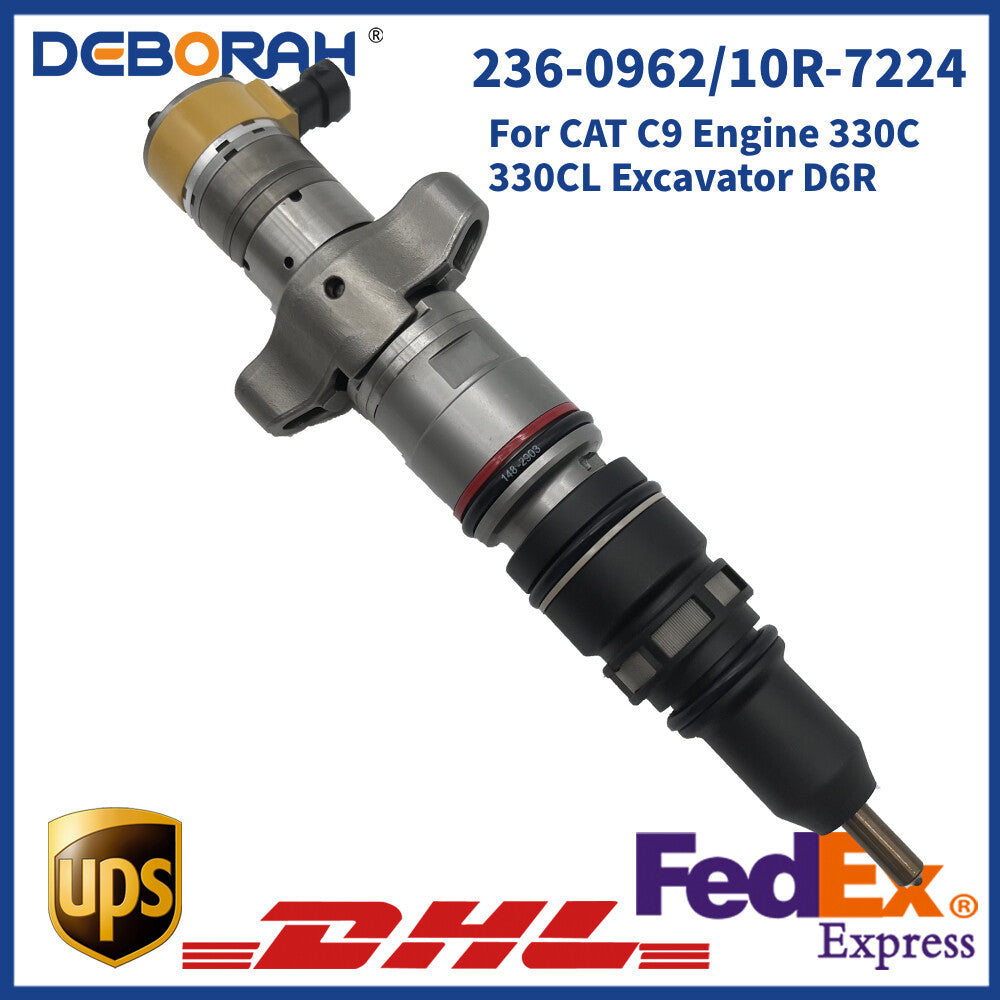 236-0962 10R-7224 Fuel Injector For Caterpillar CAT C9 Engine D6R II TRACTOR