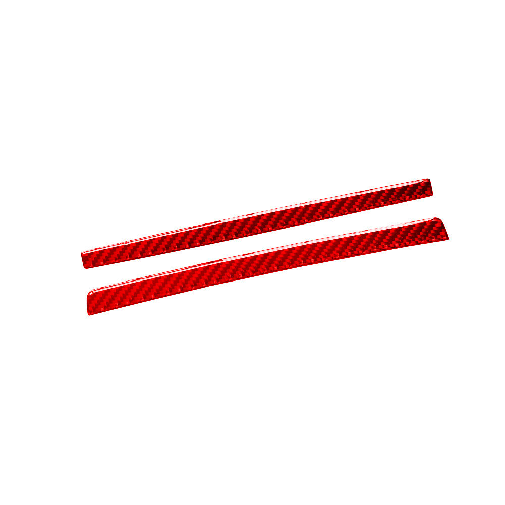 Red Carbon Fiber Top Center Console Bar Trim for Jeep for Wrangler 07-10