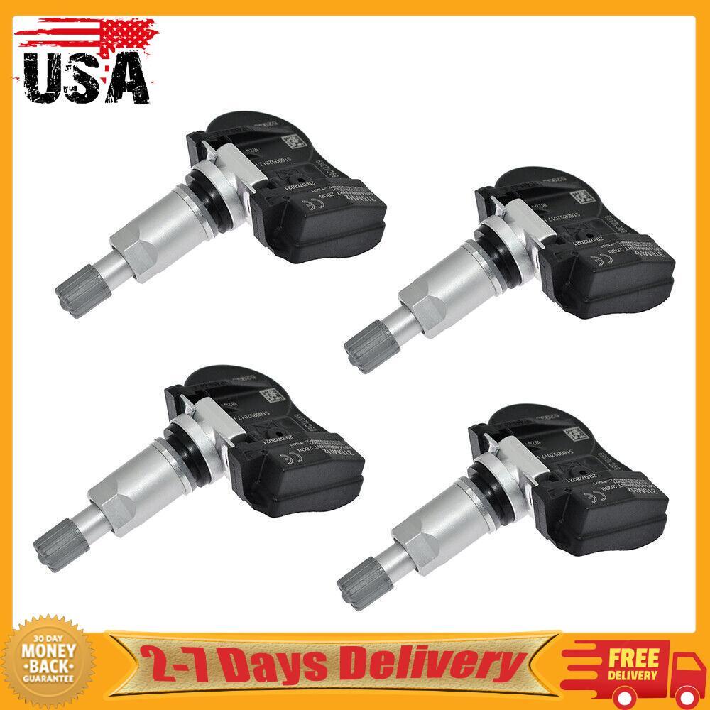 4x Tire Pressure Sensor 52933-3N000 for Hyundai Accent for Kia Sorento for Genesis G80