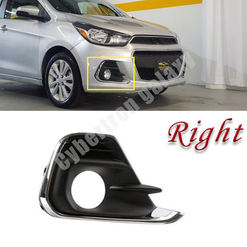 Right Fog lamp cover grille for chevy for chevrolet Spark 2016-2018 95286425