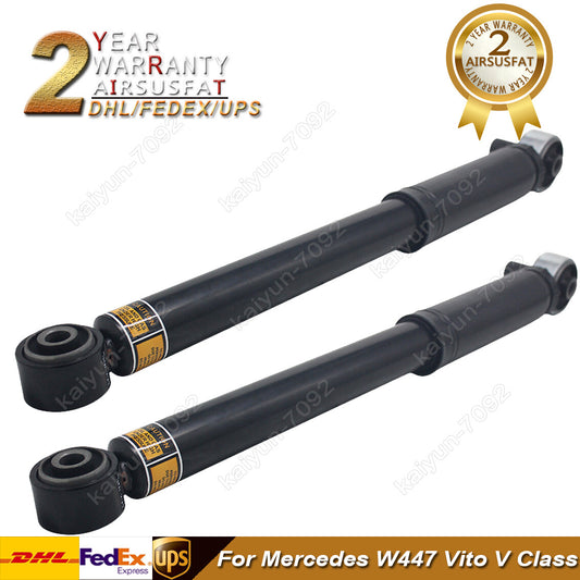 2x Rear for Mercedes W447 Vito V Class Air Shock Absorber Strut Cores 4473264200