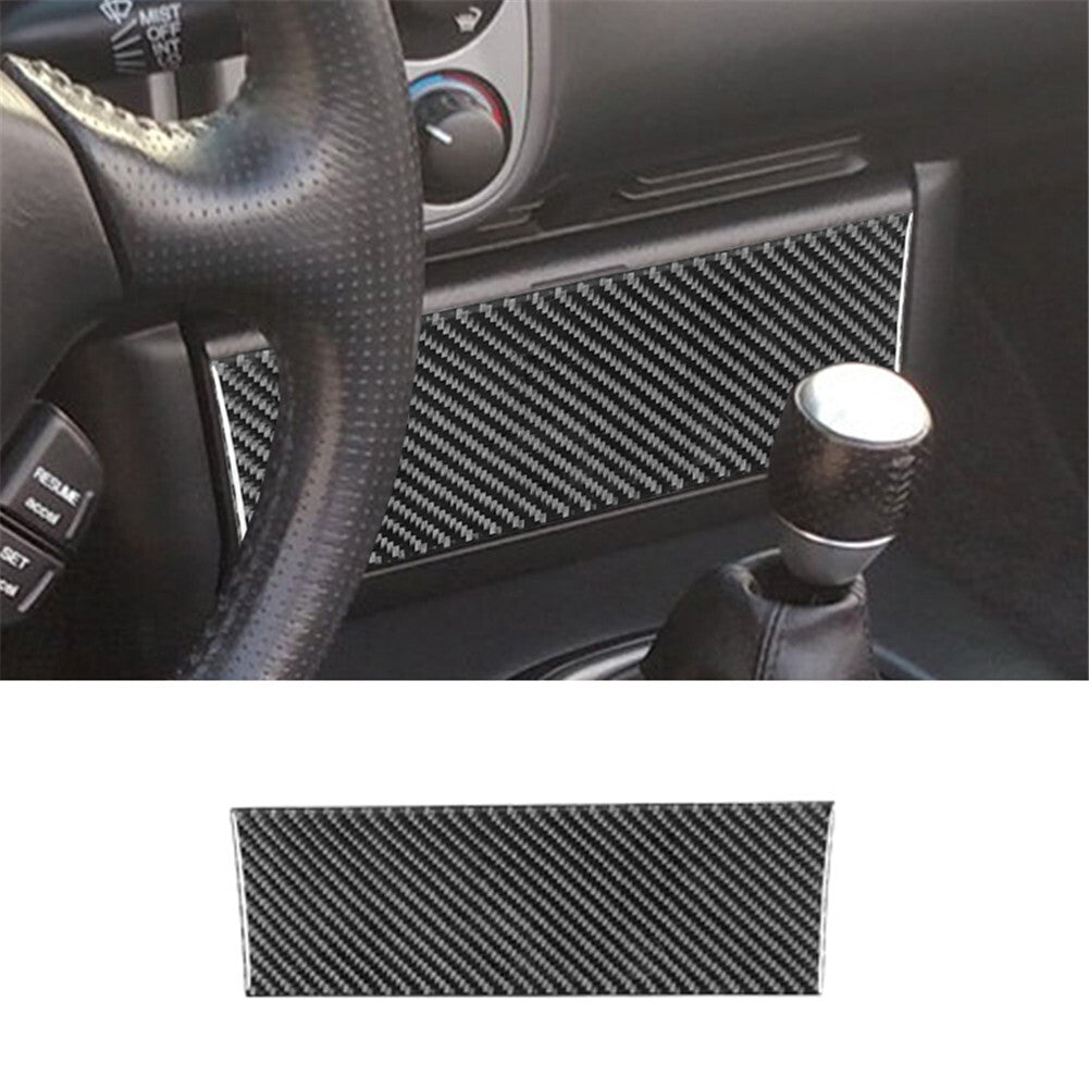 Central Control Radio Cover Trim Decor Carbon Fiber for Honda S2000 2000-2003