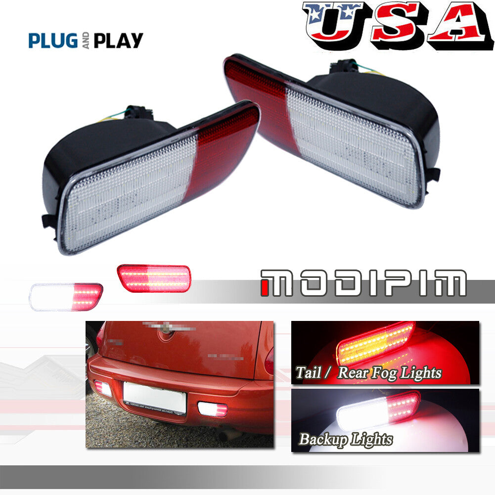 Waterproof clear lens spare tail brake light kit for 06-10 for Chrysler PT Cruiser