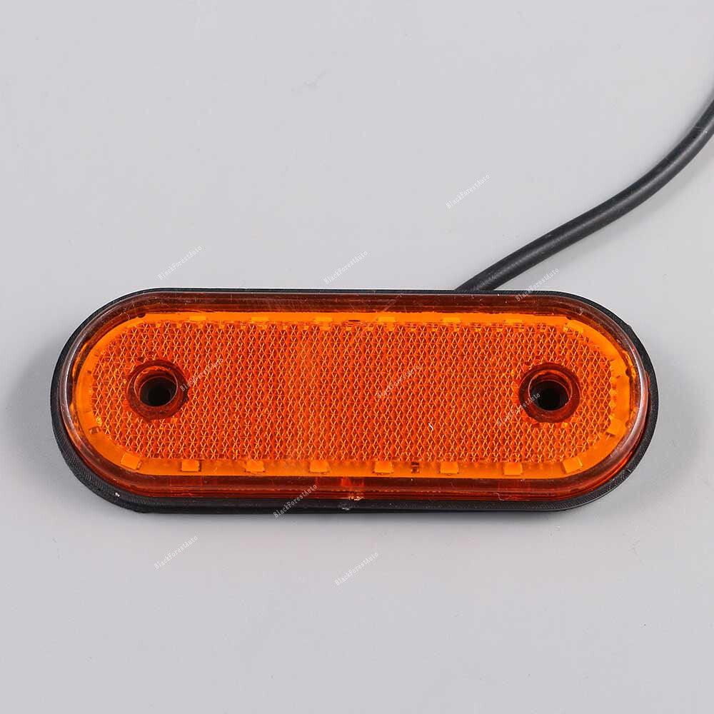 10X Caravan Truck Trailer Lorry 24V Amber 20LED Side Marker Indicator Light Lamp