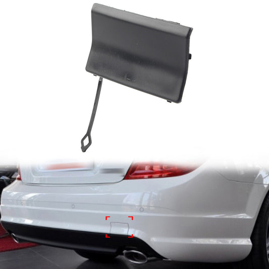 Rear Bumper Tow Hook Eye Cover for Mercedes-Benz C Class W204 2007-2012 11