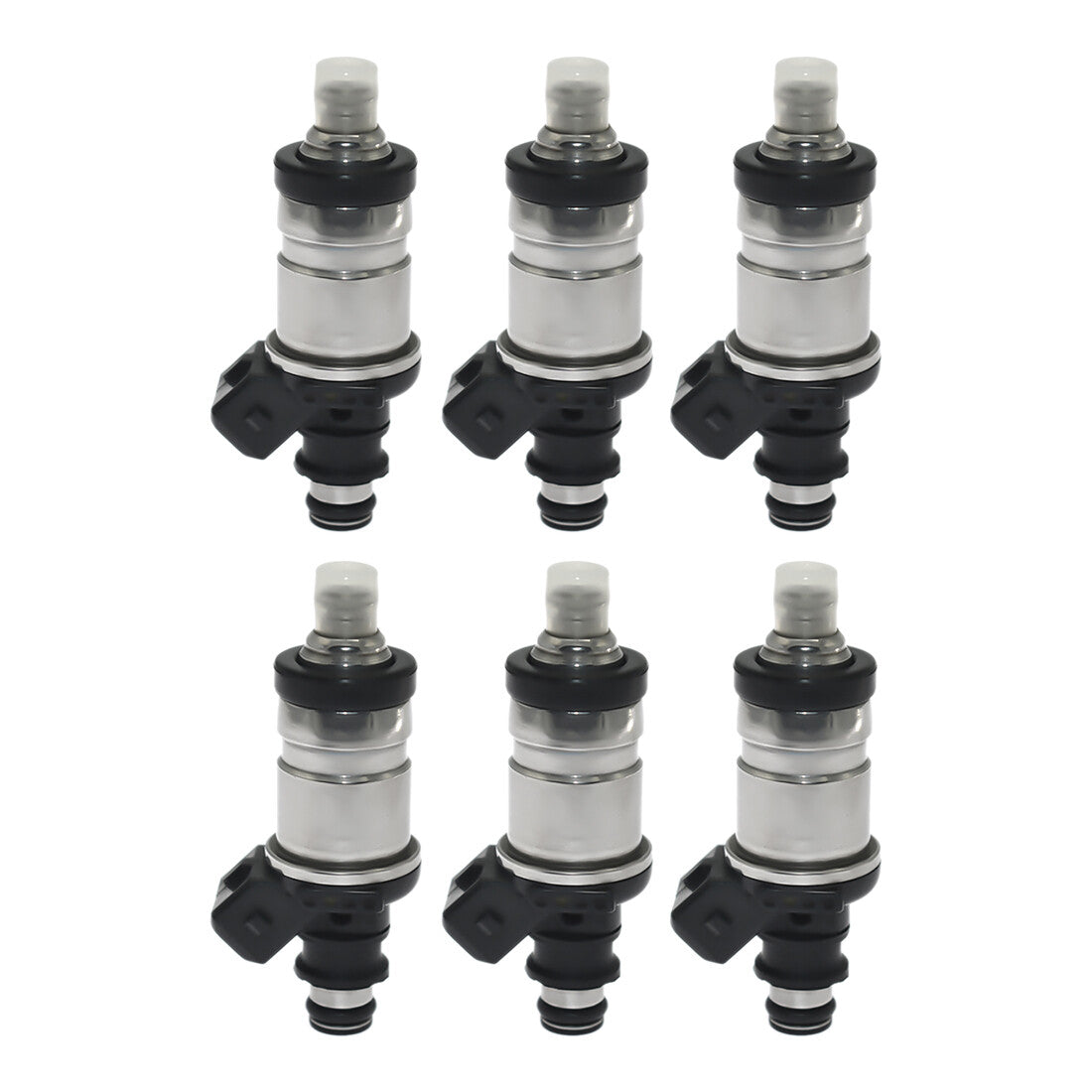 6PC Fuel Injector 65L137610000 for Yamaha 150-200-225-250 HP Outboard 1997-05