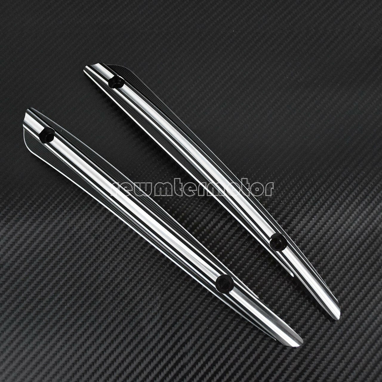 CNC Windshield Side Trim Black Fit for Harley Road Glide FLTRX FLTRXS 2015-2017