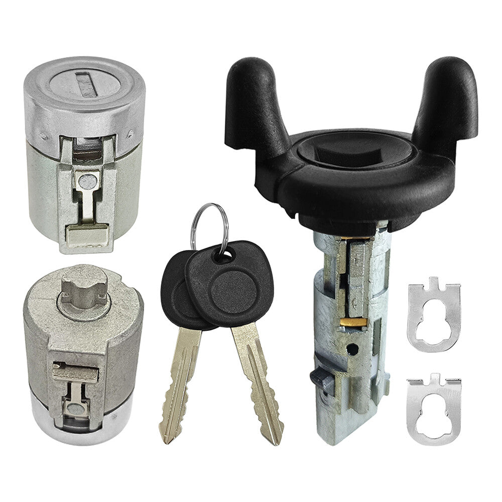 Fits For Blazer Express S10 Ignition Switch Door Lock Cylinders W/ 2 Keys