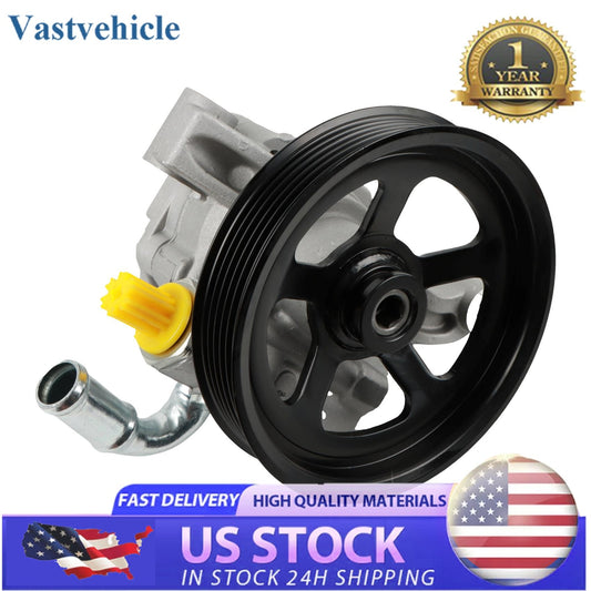 Power Steering Pump+Pulley for 2009-2013 for Chevrolet Traverse for Buick Enclave Acadia