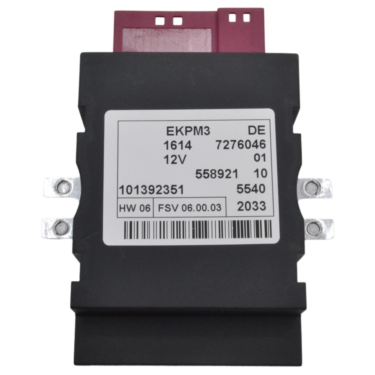 Fuel pump control module 16147276046 is suitable for E60-64, E70-71, E81, E82, E84, and E87-93.