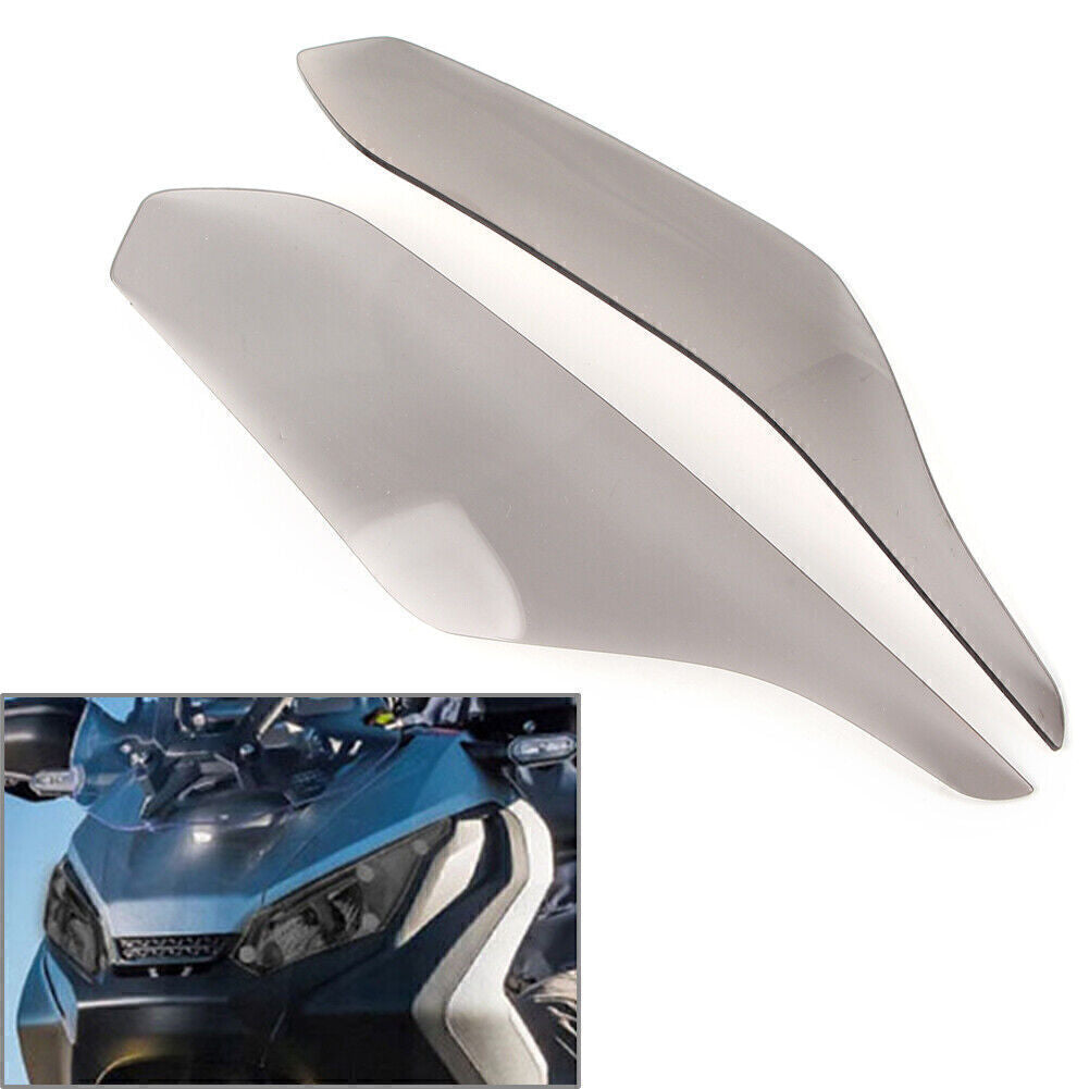 Front Headlight Guard Shield Screen Lens Cover Fit for HONDA X-ADV 750 2017-19 Smoke