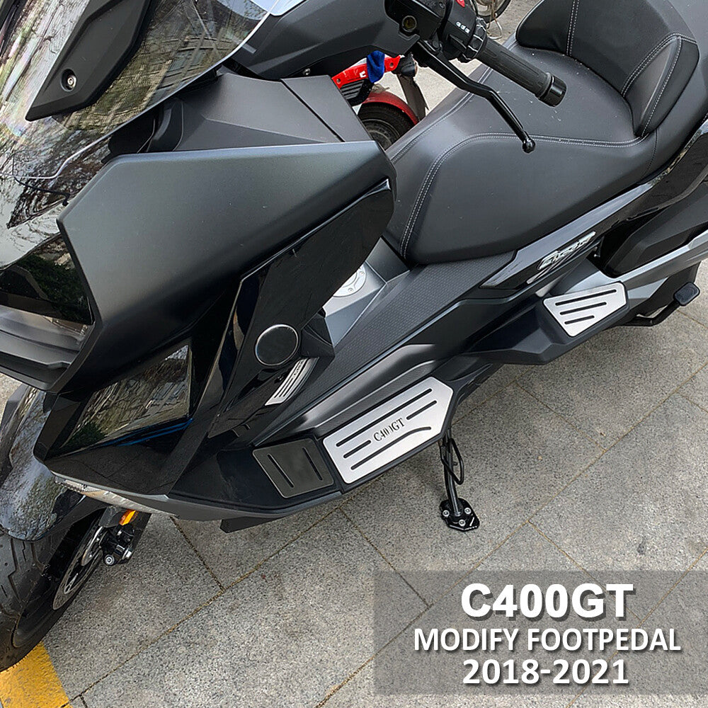 Motorcycle stainless Steel Foot Pedal Pad Guard Pegs for BMW C 400 GT 2018-2021