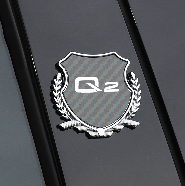 Applicable to for Cadillac for Escalade rear cover badges, front and rear trunk boot badge decals, black 21-23