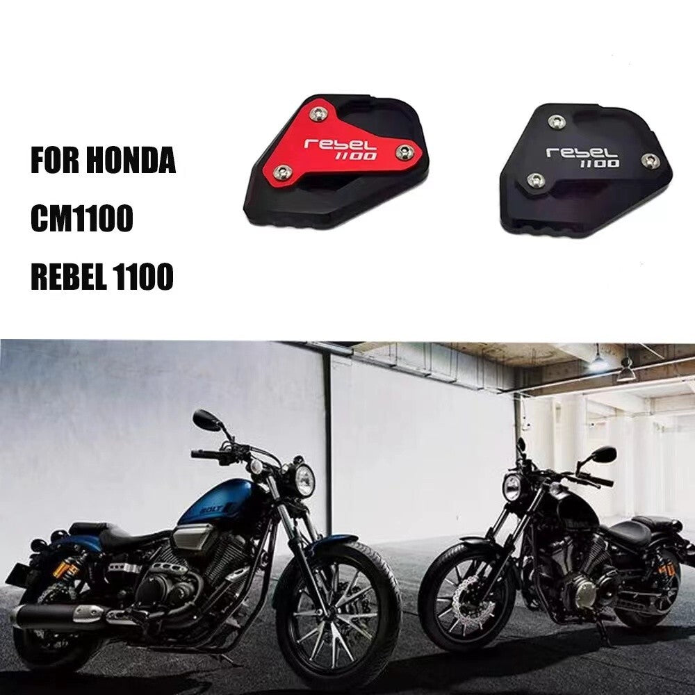 Side Stand Enlarge Kickstand Stand Pad for Honda CMX1100 REBEL1100 2021-2022