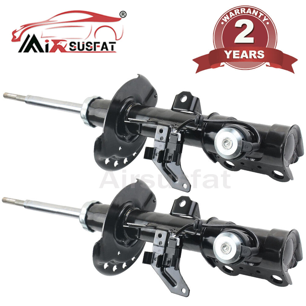 PAIR FRONT ELECTRIC SHOCK ABSORBER for CADILLAC SRX for Saab 10-16 W/ DAMPER CONTROL