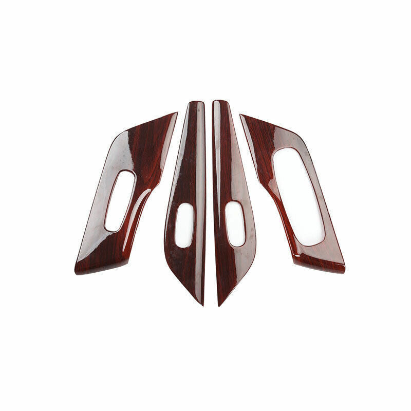 Glass Window Lifting Lock Panel 4PCS for Nissan Altima Teana 2013-18 Wood Grain