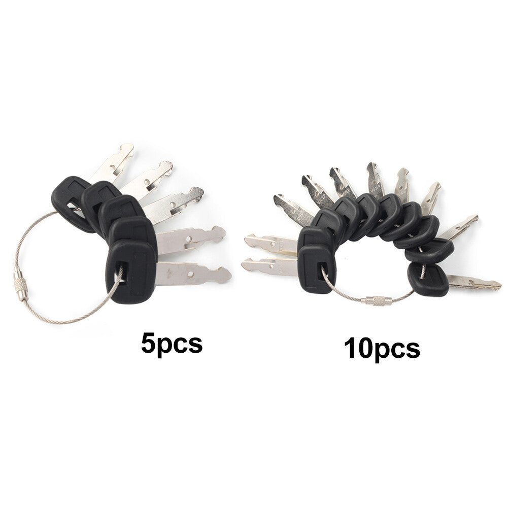 Z¨¹ndschl¨¹ssel 10 St¨¹ck f¨¹r Kubota Minibagger 459A RC411-53933 RC461-53930