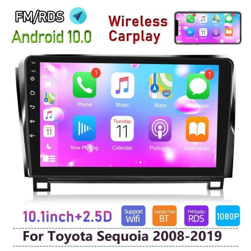 Wireless Apple CarPlay for Toyota Tundra 2007-2013 10.1 Car Radio Android 10.1