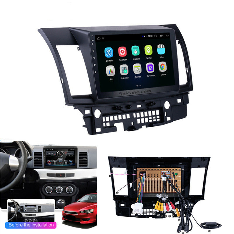Car Android FM Radio Multimedia Player for Mitsubishi Lancer Navigation HeadUnit