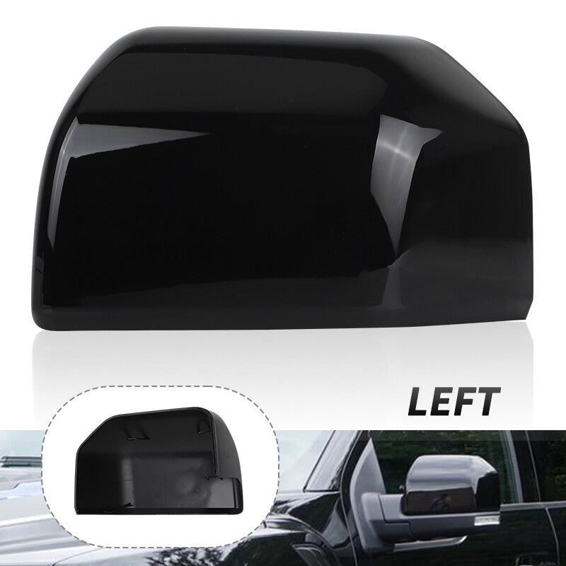 Mirror Cover Cap Left Driver Side Fit For 2015-2020 for Ford F-150 Pickup Truck
