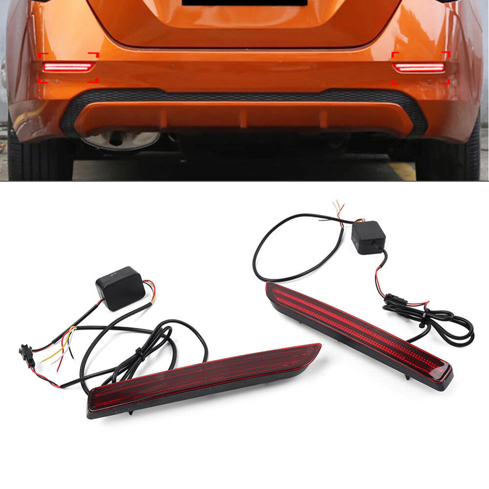 Rear Bumper Turn Signal Brake Light for Nissan Sentra Sylphy 2020-2021