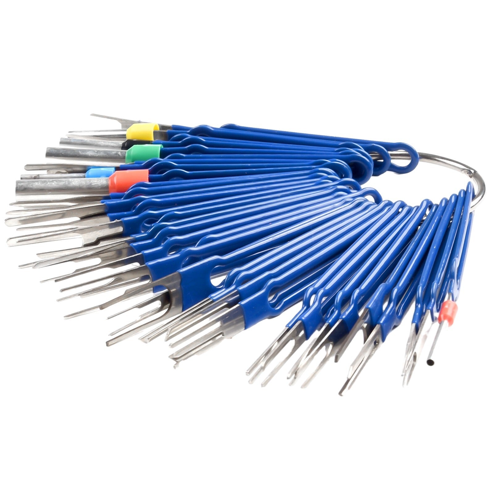 Rugged Stainless Steel Pin Removal Tool Set (36 Pieces) for Terminal Detachment