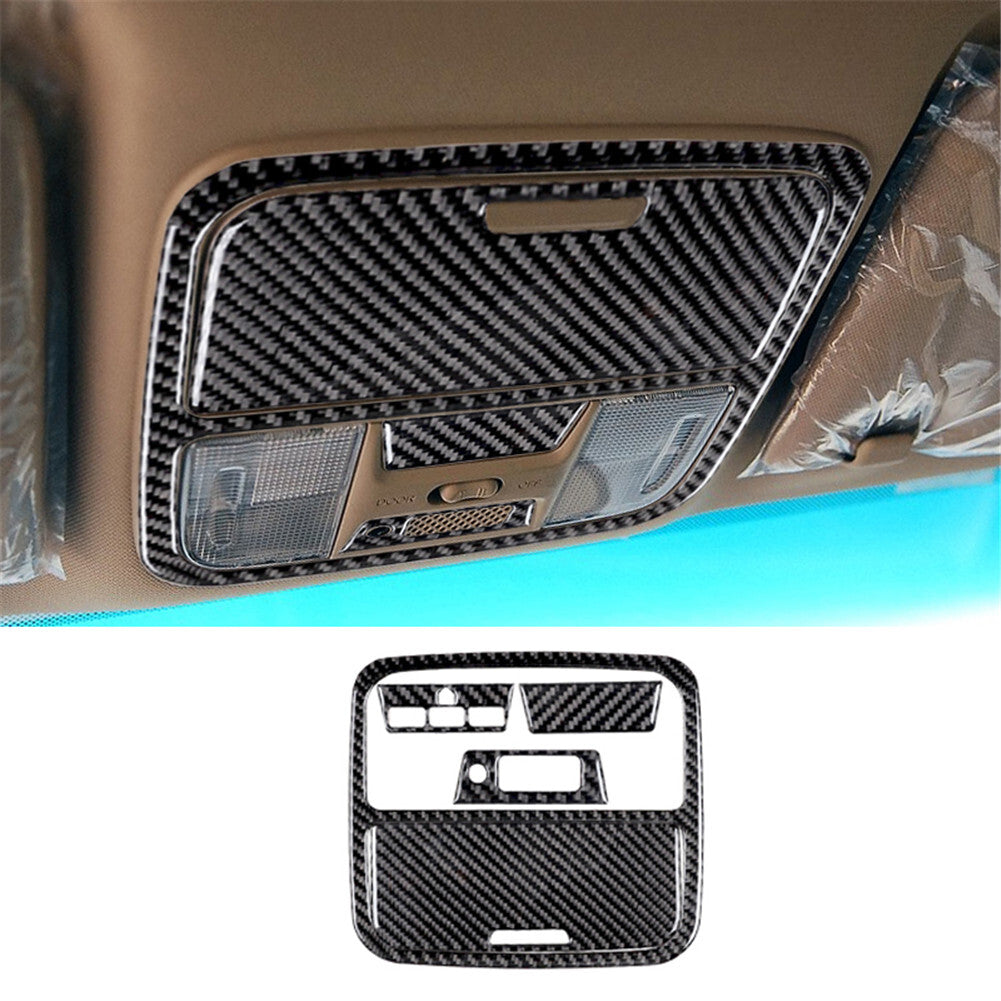 4Pcs Carbon Fiber Sunroof Control Trim Cover for Honda Accord Sedan 2003-2007