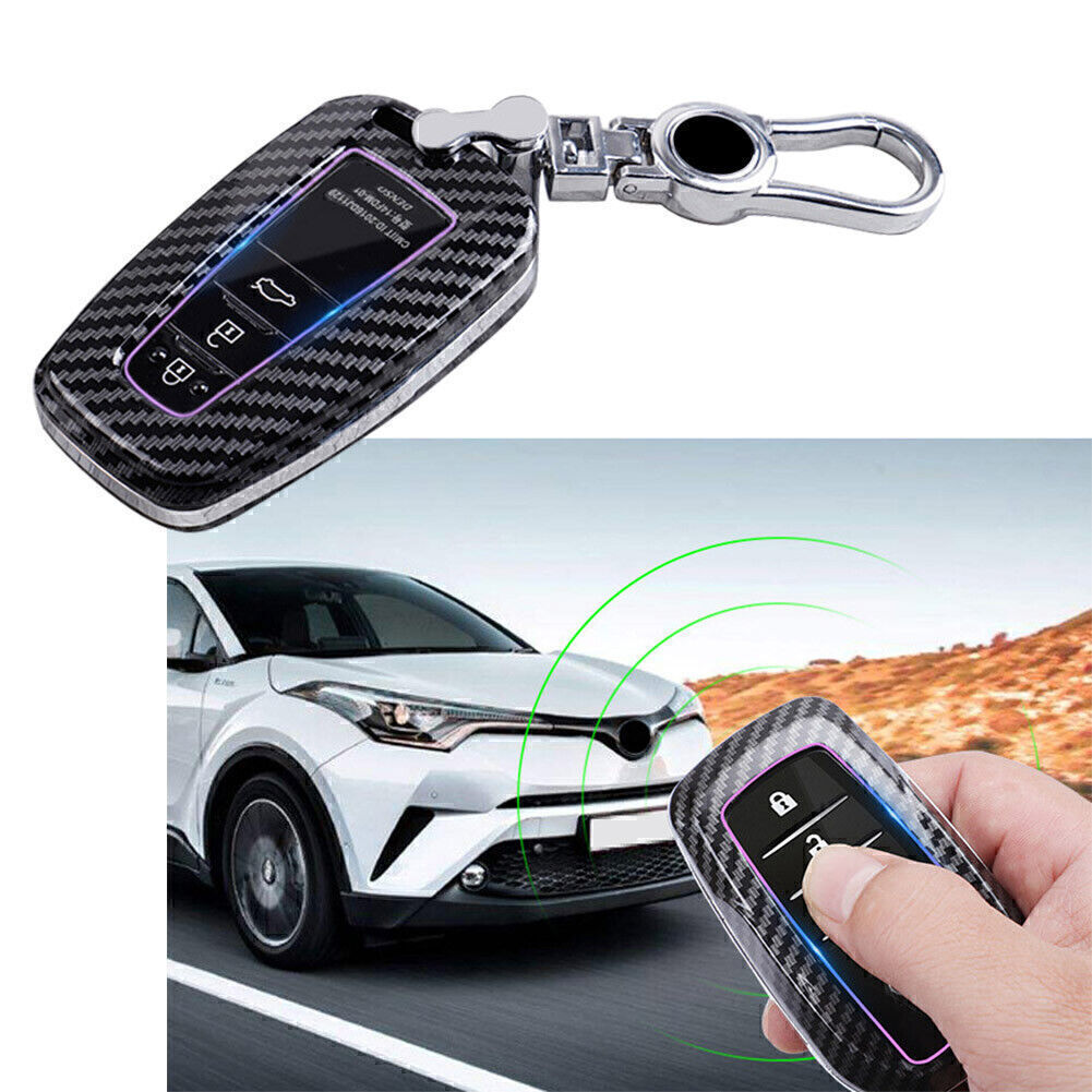 Car Remote Key Fob Case Cover Fit for Toyota for Camry for Corolla C-HR CHR Prado RAV4 Prius