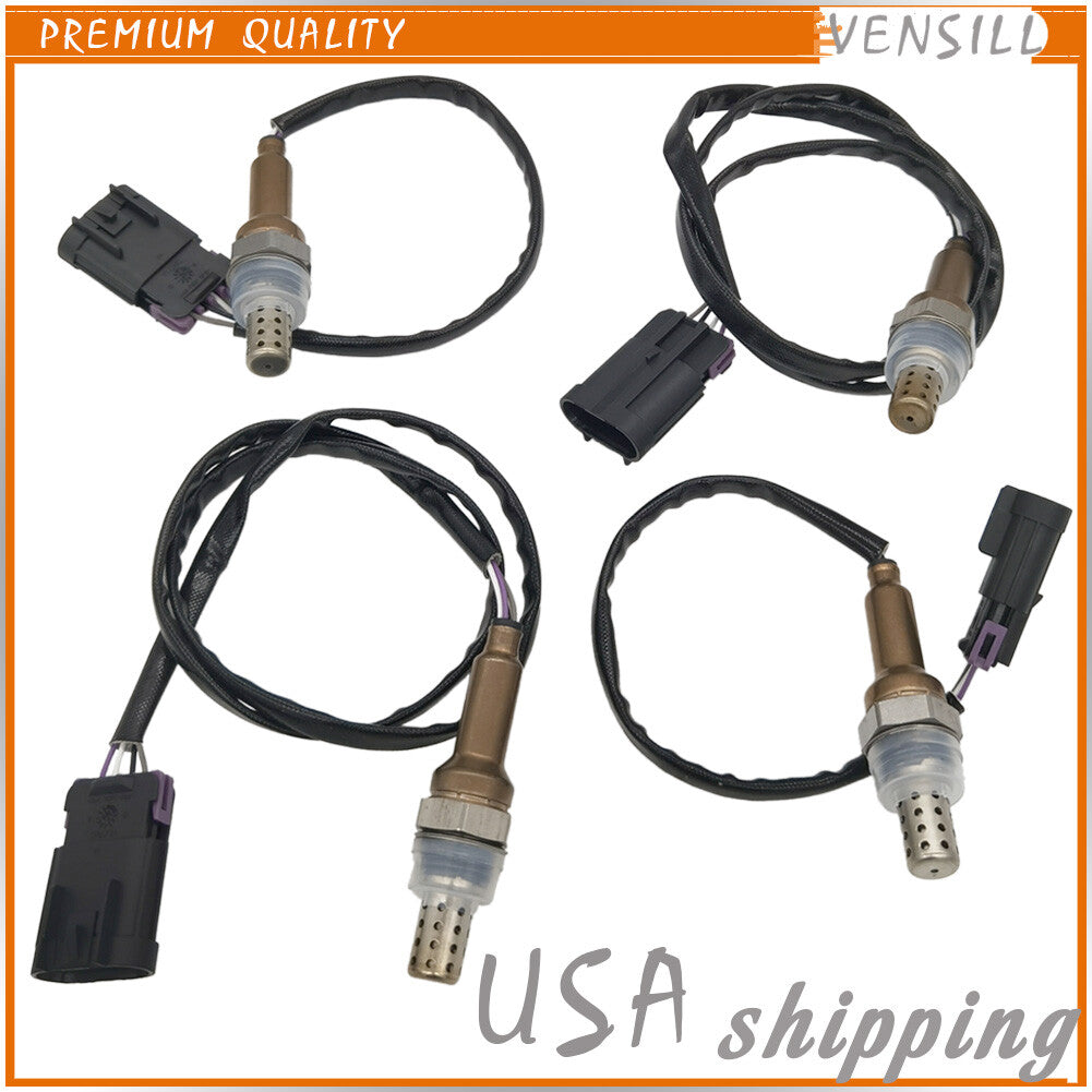 4PCS Up+Downstream Oxygen Sensor for Hyundai Azera Sonata Entourage for Kia Amanti
