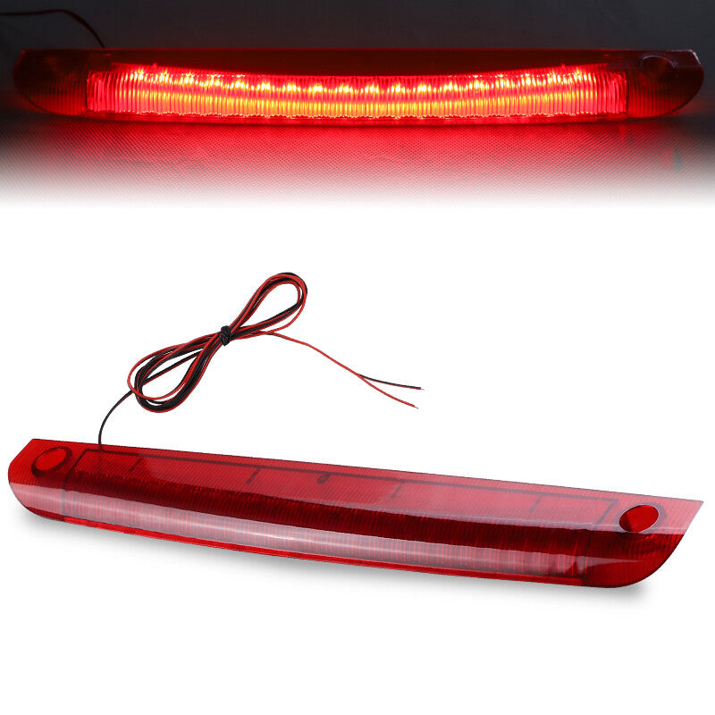 13 Car Truck 18 LED Third Red Brake Stop Tail Light Reversing Lights Strip Bar