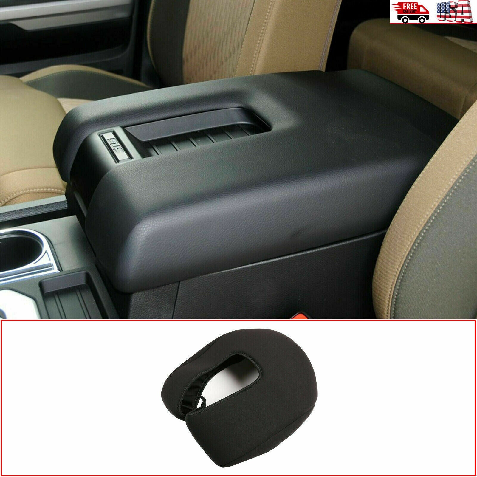 Matte black steering wheel cover trim for Toyota Tacoma Tundra 4 Runner 10-19