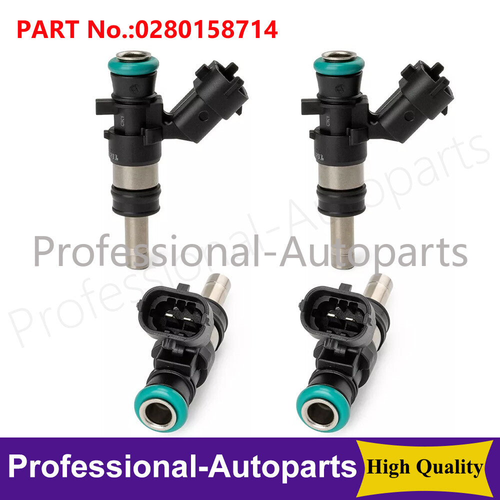 4PCS 4pcs 0280158714 Injector Nozzles Fit for Isuzu for Fuso for Volvo Truck