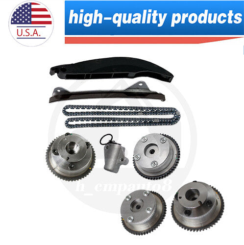 Timing Chain Kit/Exhaust Intake CVVT Gear2 forKia Soul for Hyundai for Elantra 2.0 1.8L