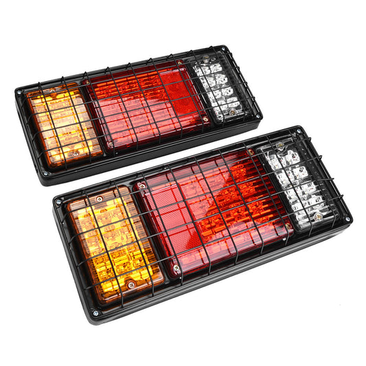 LED Trailer Tail Light 2pcs 12V LED Stop/Turn/Tail/Light Brake Reverse Light 40