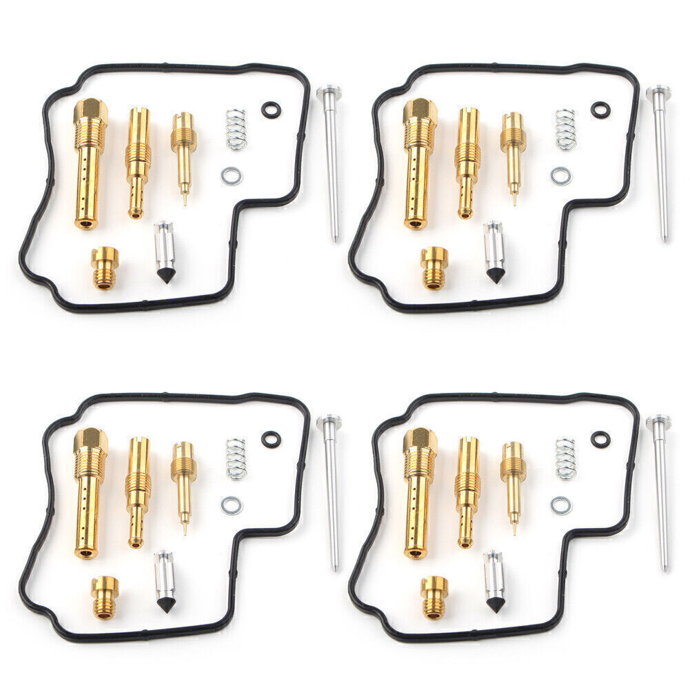 4 Sets Carb Carburetor Rebuild Repair Kits Fit for Honda CBR250 MC14 MC17 MC19 CBR