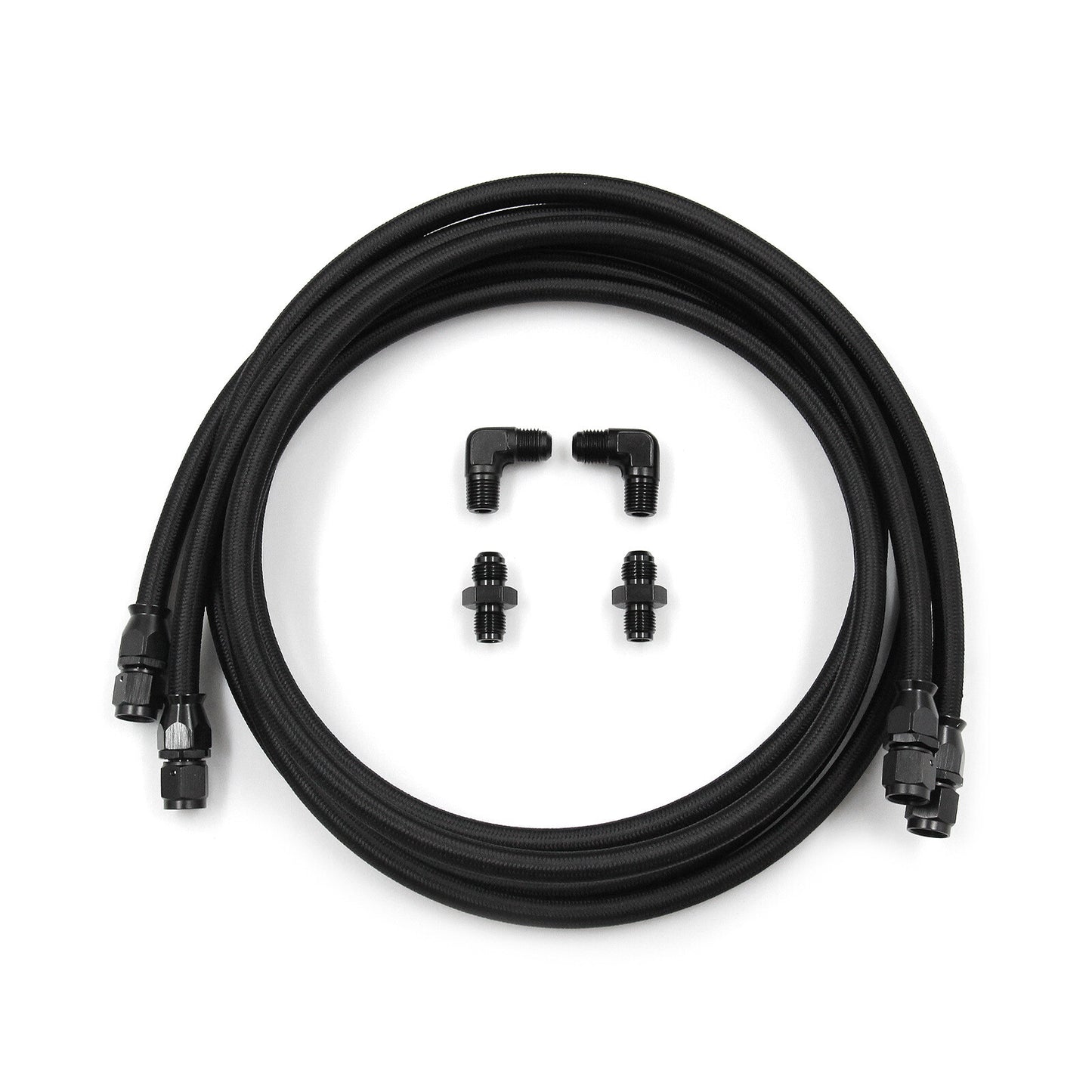 Transmission cable cold hose kit for Chevrolet for Ford SS braided TH350 700R4 TH400