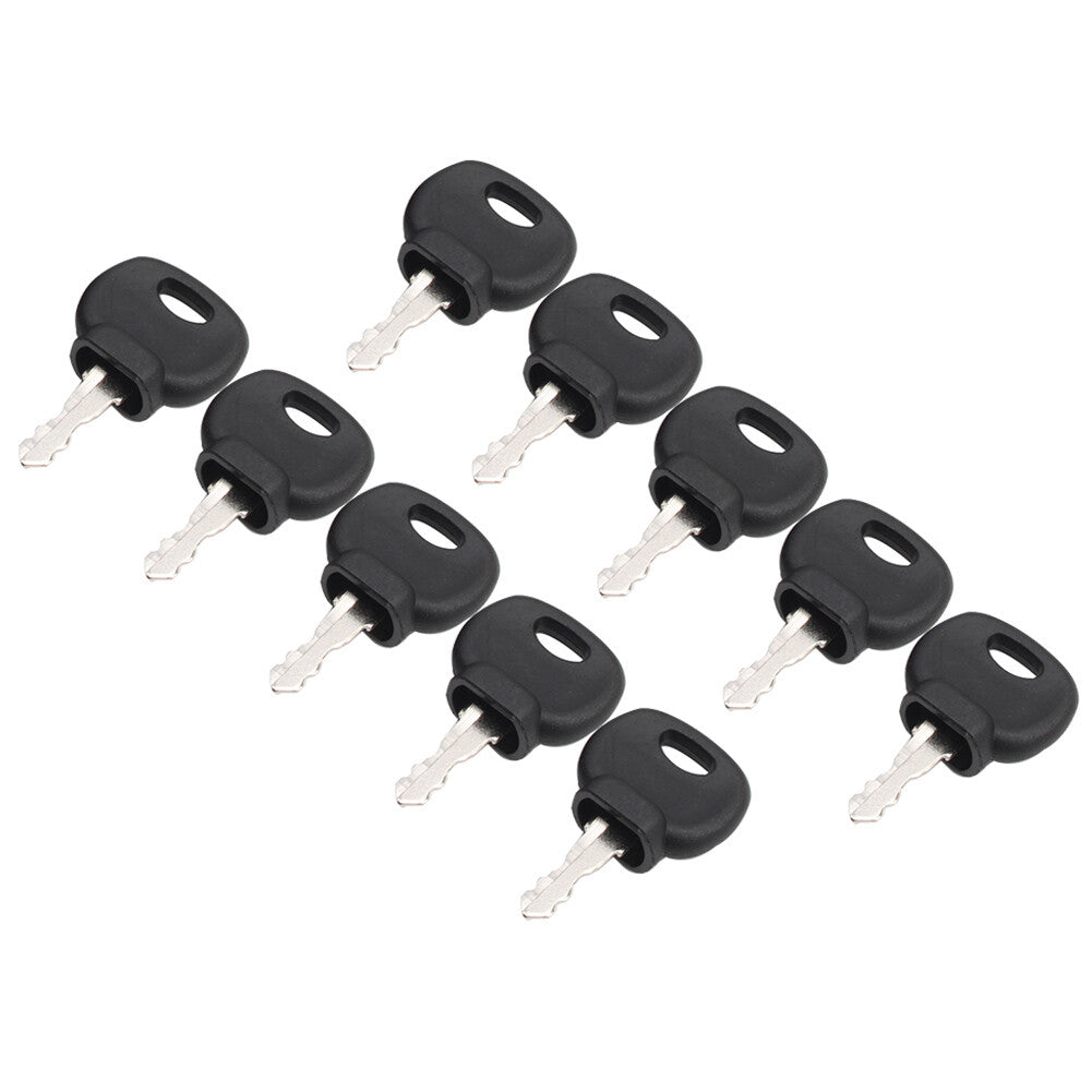 Ignition Keys 14707 14607 5755124 8035807 8U-9569 940451 Fit JCB Equipment 10PCS