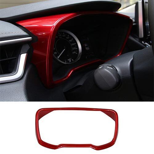 Red ABS Cover Trim Instrument Panel Frame for Toyota GR for Corolla Hatchback 23-24