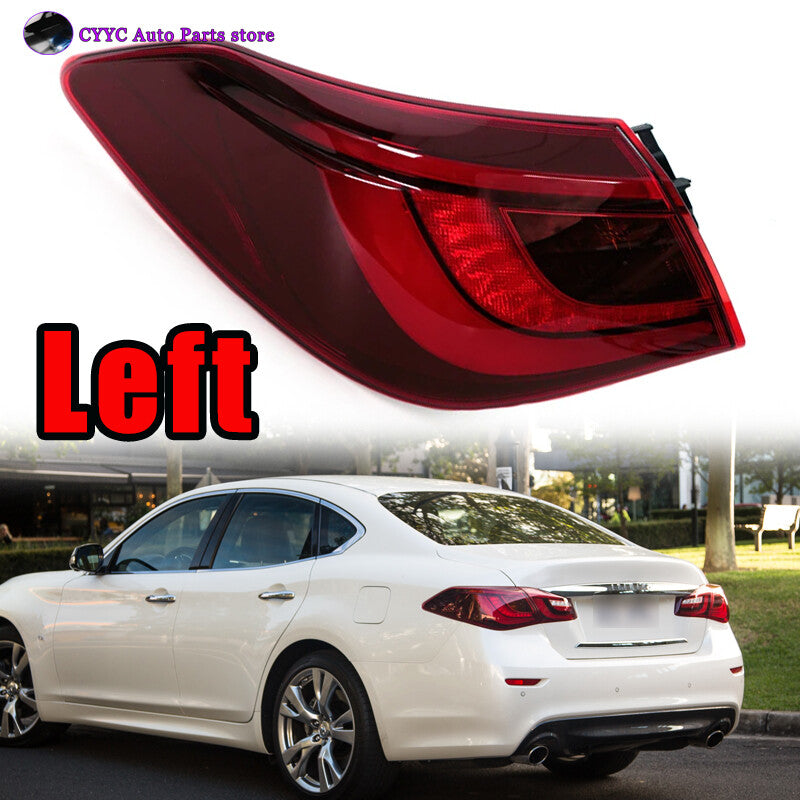 Left For 2017+ for Infiniti Q70L Rear Brake Light LED Outer light Driver Side