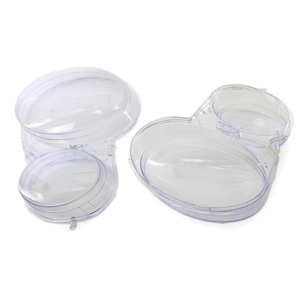 Pair Of Headlight Head Lamp Cover for Mercedes-Benz E-Class W210 2000-2003