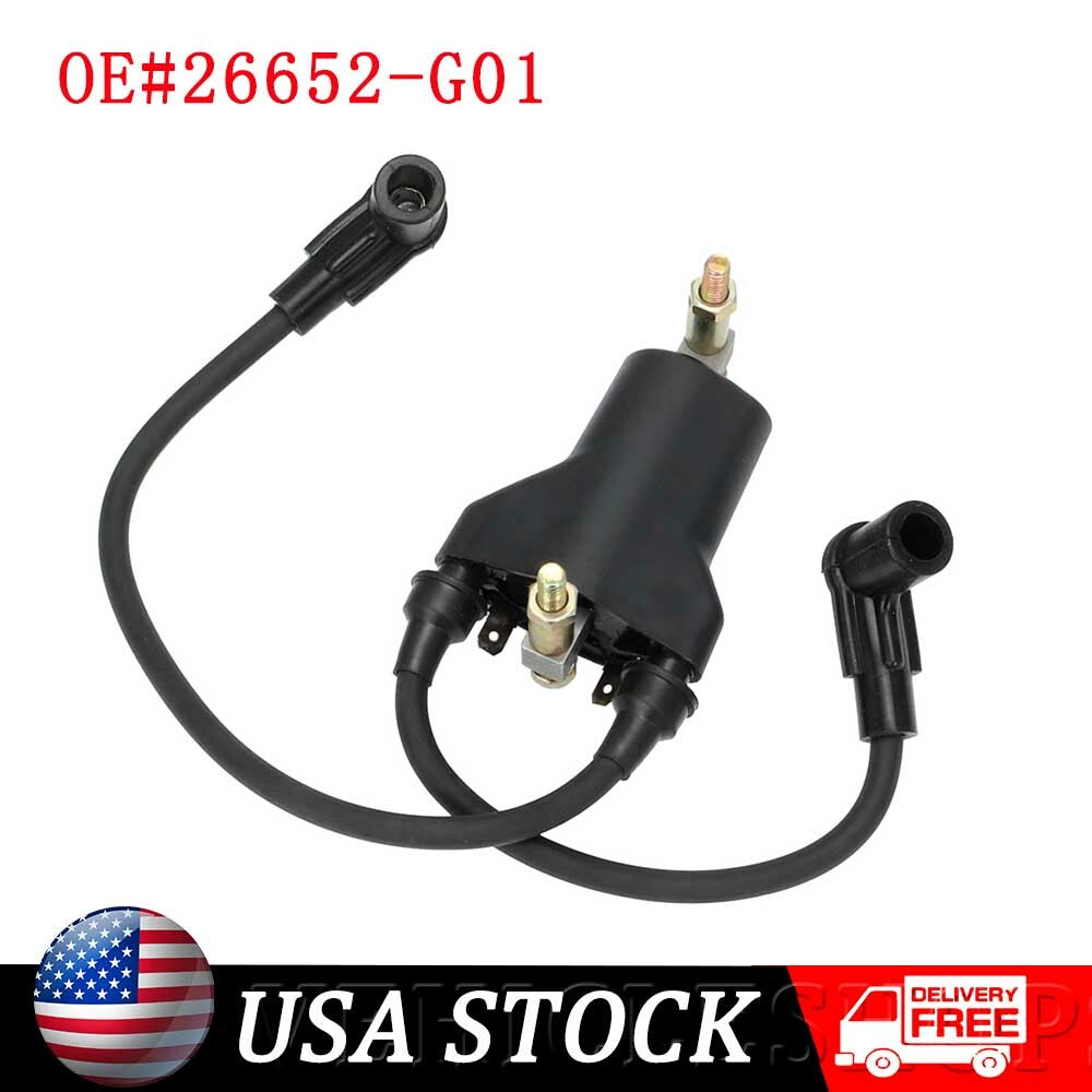 One-piece new dual ignition coil for TXT 91-02 EZGO 4-wheel gas for golf cart 26652-G01