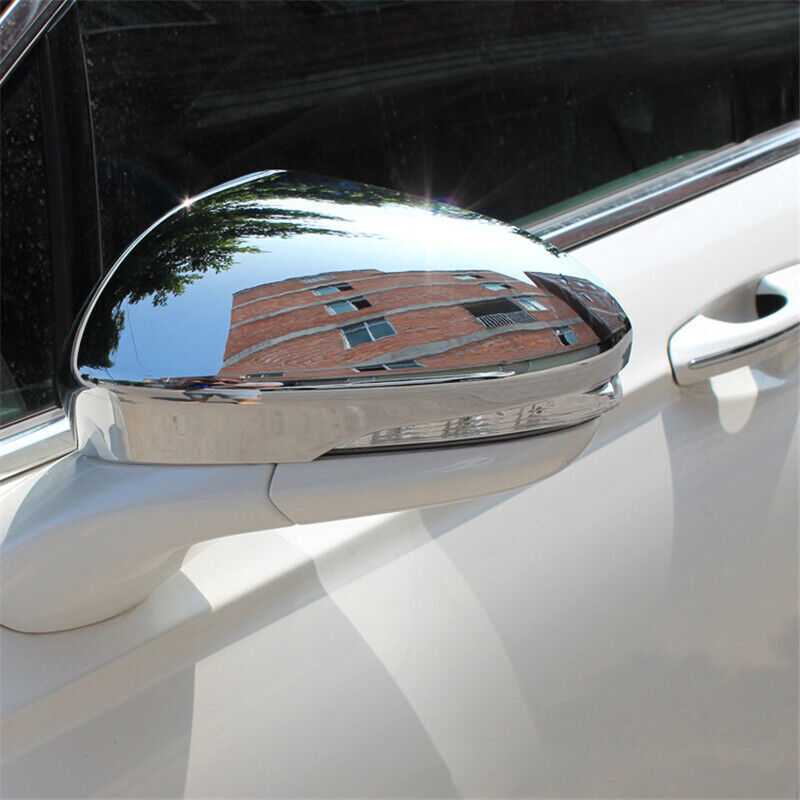 2013-2020 for Ford Mondeo-Fusion Chrome Rear View Side Mirror Cover Trims Decor