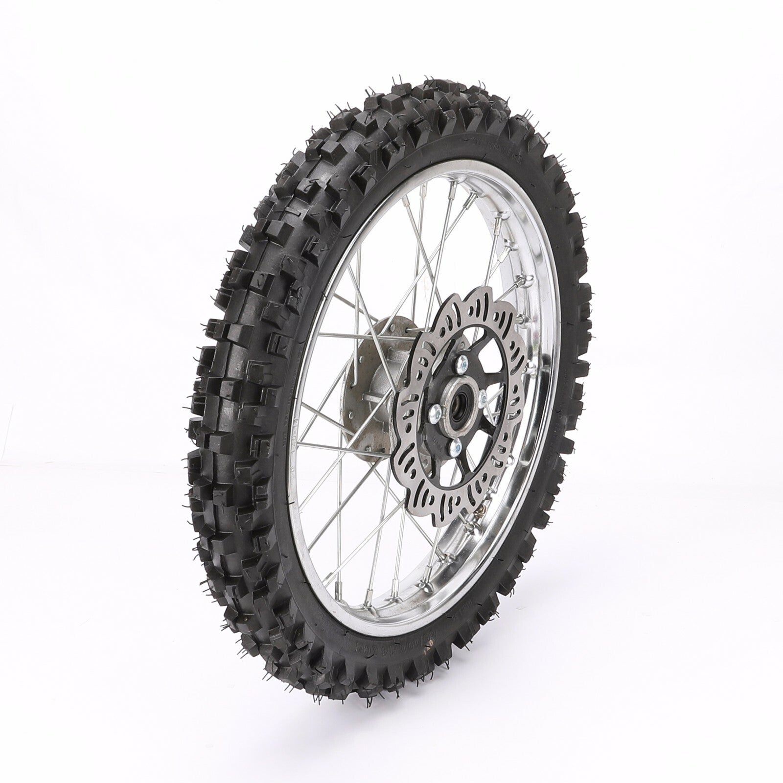 12mm 14-inch wheels, 60/100-14 tires, rim assembly, 2.50-14 grooved tires, SSR 110cc 125cc PW80