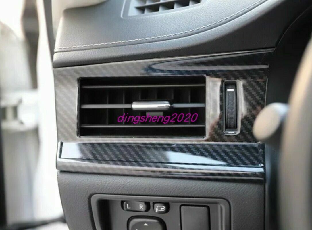 for Lexus ES200 250 300H 2013-2017 Interior Kit Carbon Fiber Car Decor Trims ABS