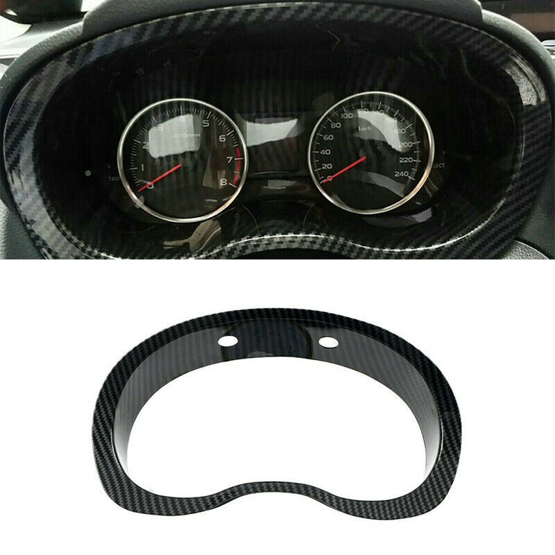 Carbon Fiber Dashboard Meter Frame Cover for Subaru WRX / WRX STI 2015 2016-2019