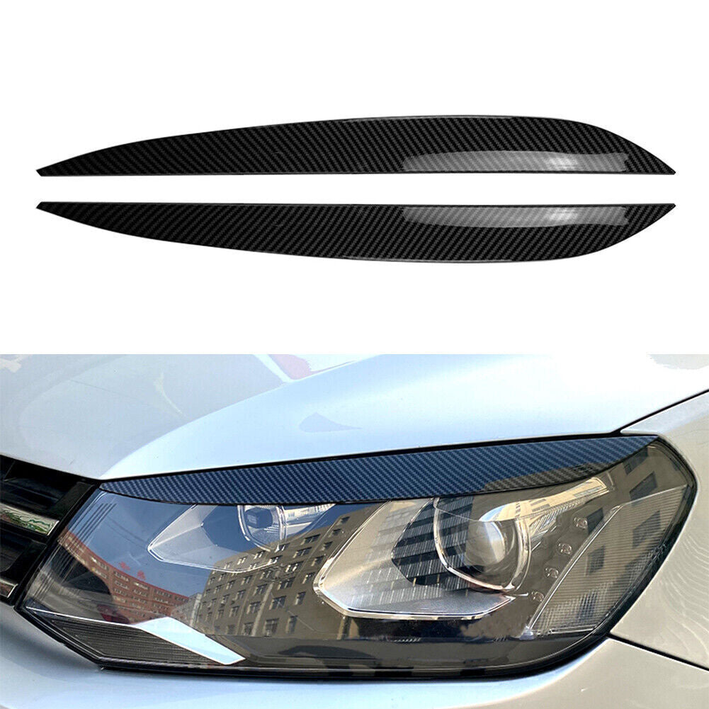 For 2010-2018 2017 2016 2015 14 for VW Touareg Car Front Headlight Eyelid Trim Cover